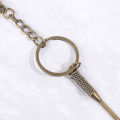 Metal Badminton Racket Keychain Mini Keychain For Car Sports key Ring Gifts MJ. 