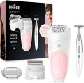 Braun Silk-épil 5-820 Wet & Dry epilator with 3 extras incl. bikini styler.. 