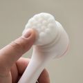 2 in 1 3D Double Sided Facial Cleansing Brush Silicone Face Wash Blackhead Remover Pore Deep Cleaning Exfoliator Face Scrub Washing Brush. 