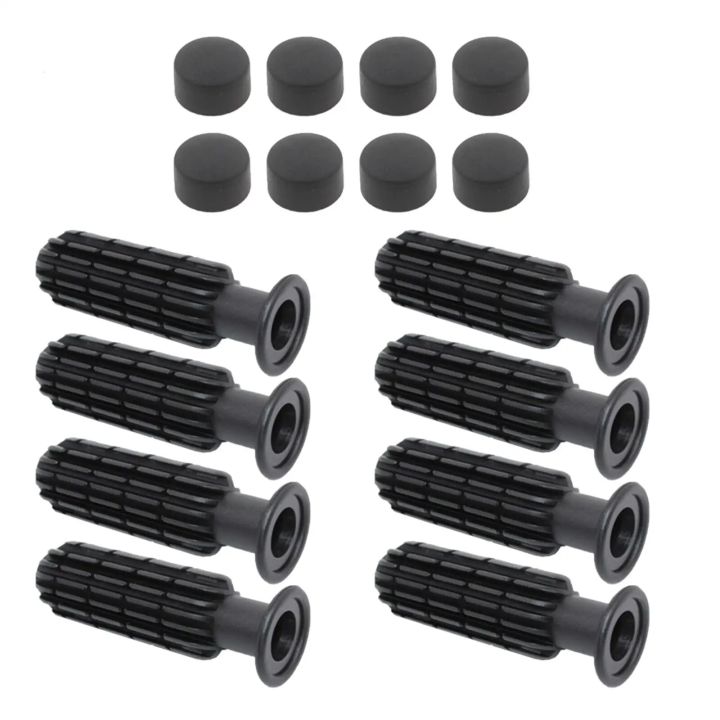 8Pcs Table Football Handles Easy Install Rod Table Soccer Lightweight Practical Octagonal Replacement Child Parts Accessories