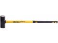 Heavy Duty 16LB Sledge Hammer With Heat Treated Polished Black Head and 300mm Fiber Glass Handle - UYUSTOOLS COF016. 