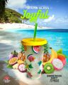 Joyful Transparent Printed Glass For Water/Juices etc. 