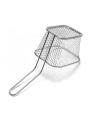 Chips Mini Stainless Steel Frying Basket Strainer 4 inches x 3 inches x 2.6 inches. 