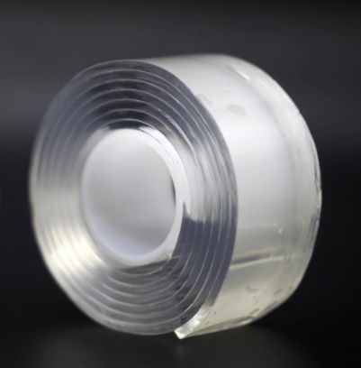 Double Sided Reusable Waterproof Transparent Gecko Tape