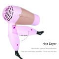 Nova Mini Electric Foldable Hair Dryer NV-662 - 1000W Compact Travel Hair Styler for Women, Men, Kids & Pets | Lightweight & Portable with 2 Hot Air Speeds & Styling Nozzle | Cute & Compact Like a Toy | Value for Money Grooming Tool | by WISCOBUY. 