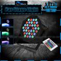 RGB 36 LED Par Stage Light DJ Disco Party Wedding Lighting with Remote Controller. 