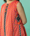 Sapphire Kids - Girls Embroidered Cambric Shirt. 
