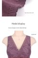 Rajpoot Garments Presents The New Bra Collection Which Is Soft cotton cups before the zipper in the elderly underwear breathable women without steel ring tank top lace large size bra. 