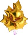 Pack of 10 Star Shaped Foil Balloons Large (18 inches) for Happy Birthday, Wedding, Anniversary, Engagement, Welcome Parties, Baby/Bridal shower and other events.. 