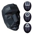 Squid Game Front Man Boss Face Cover Masks |Party Masquerade Props Kids & Adult - Squid Game BOSS MASK - Squid Game. 