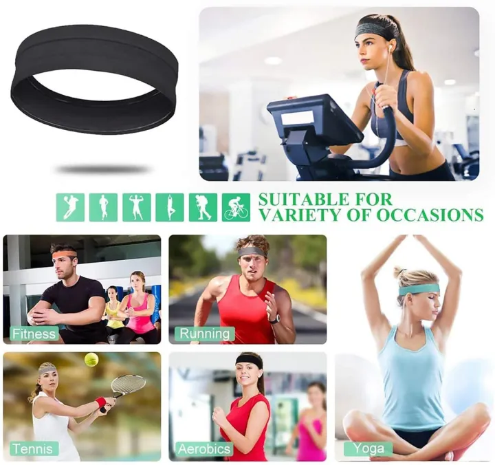 DM%20INTL%20Outdoor%20Sports%20Cotton%20Sweat%20Headbands%20ideal%20for%20Gym%20Fitness%20Yoga%20Running%20MMA%20Boxing%20Cricket%20Tennis%20Cycling%20Basketball%20Volleyball%20Head%20Gear%20Band%20Support%20for%20Men%20Women%20Boys%20and%20Girls%20-%20Image%203
