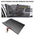 Universal Car Auto Folding  Retractable Windshield Sun Shade 2 Pcs for Two Windows only. 
