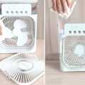 Portable 3 in 1 Fan Air Conditioner Household Small Air Cooler LED Night Lights. 