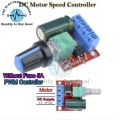 ZS-X4A and HW-687  5Amp Mini DC to DC 4.5V-35V 5A 90W Adjustable Speed Regulator Control Board DC Dimmer Motor Speed Controller In Pakistan. 