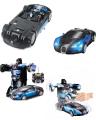 Transformer Bugatti Car Robot - Blue. 