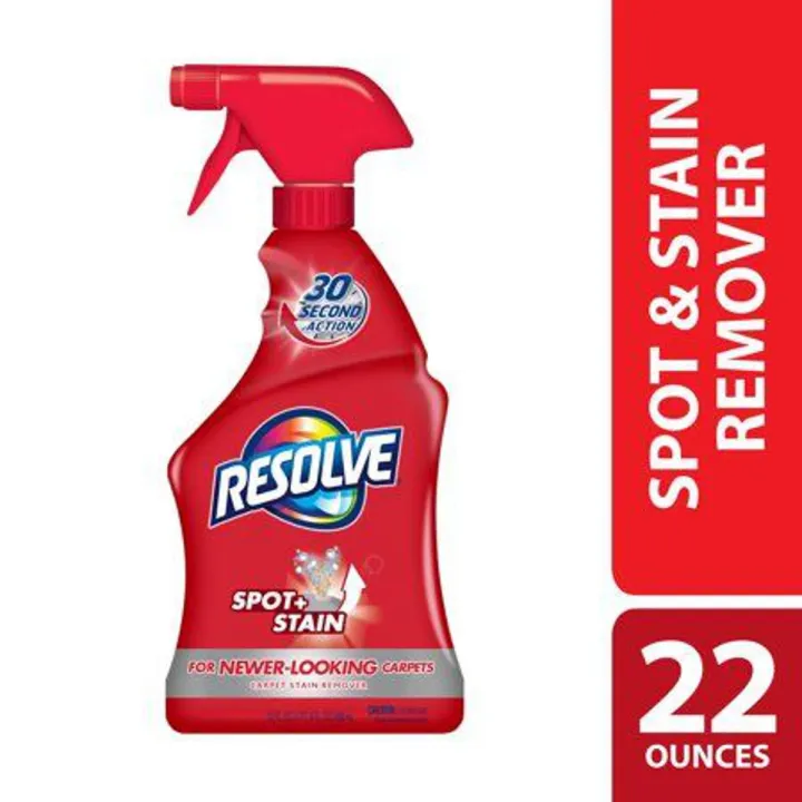 resolve CARPET CLEANER SPRAY SPOT & STAIN REMOVER