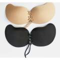 Women's Self Adhesive Strapless Bra Invisible Bra Wing Shape Push-up Bra Strapless Backless Bra. 