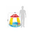 Intex 57114 Mushroom Baby Swimming Pool 40″X 35. 