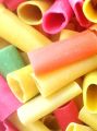 Colorful Small Size Pipe Papad 125 grams ] Snacks | Papad | Uncooked | papd snacks uncooked papad chips papad fry papar uncooked. 