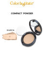 Color Institute Natural Two Way Cake Face Powder, Foundation Powder, Press Powder, Longwearing Oil Free Face Powder, Matte Oil Control Pressed Powder.. 