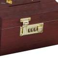 Retro Style Wooden Box Piggy Bank Treasure Chest Saving Box Children Gifts. 