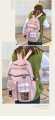 Cute Women Backpacks Multi-Pocket  School Backpack for Student Female Girls Kawaii Laptop Book Pack. 