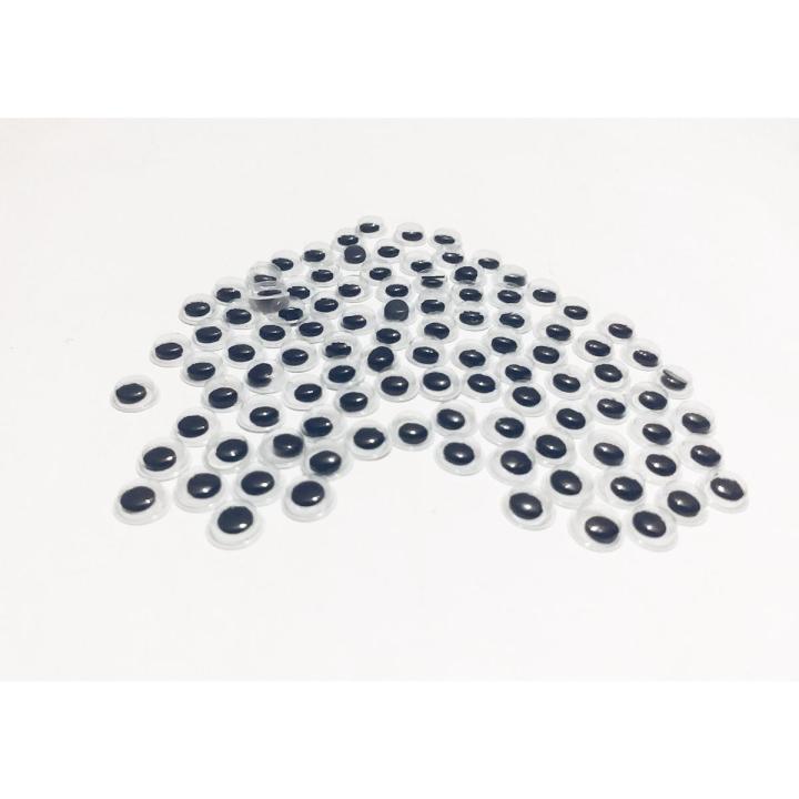 Black Mini Googly eyes For Craft (100 to 105pcs in A Pack)