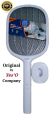 New Rechargeable mosquito racket, Original Yes'o Company, 2 in 1 UV light Insect Killer Racket & Lamp with stand, ,  Advanced bug zapper, Heavy duty fly swatter. 