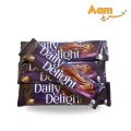 "DanPak Daily Delight Chocolate Bar - 8 Pcs Box | Rich, Creamy, and Smooth Chocolate Bars | Perfect for Everyday Snacking, Gifting, and Parties | Aamrite". 
