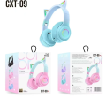 Tiktok Girl Cat wireless Headphones Bluetooth - Bluetooth Headphone - Cat Wireless Headphones Bluetooth Over-Ear Headset with Cute Cat Ears - Cat Ear LED Light Up Wireless Bluetooth Headphones. 