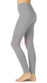 Ladies Women Girls Grey 100% Soft Cotton Hosiery Tights Sexy Legging Size upto 34inch waist For Eid Party College University Hospital Office Duty. 