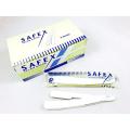 12 Pcs SAFEX Disposable Razor | DISPOSABLE STRAIGHT CUT THROAT RAZOR HOSPITAL MEDICAL PATIENT PREP BARBER | Salon Razor | Disposable Shaving Razor | Body Razor | Safety Hygiene Razor | | Under Arm - Unwanted Hair Remover Shaving. 
