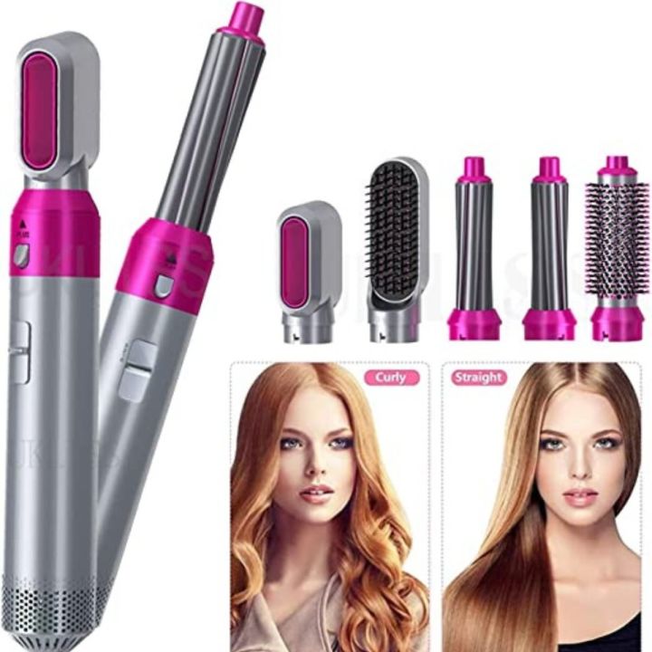 5-in-1%20Electric%20Hair%20Dryer%20Brush%20Kit%20I%20Blow%20Dryer,%20Straightener,%20Curler%20&%20Volumizer%20(Random%20Color)%20-%20Image%204