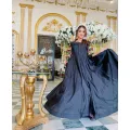 Designer  Embroidered Flower Stitched Silk Maxi for Girls/Designer Maxi / New Long Style Maxi /Stylish Maxi / Ready to Wear /Wedding Dress For Girls. 