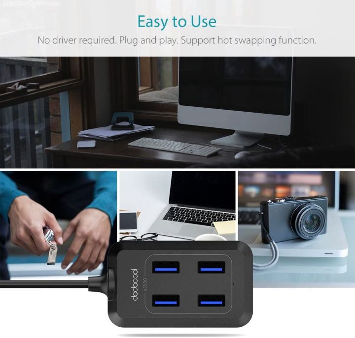 dodocool%20USB%203.0%20Hub,%204-Port%20SuperSpeed%20(up%20to%205%20Gbps)%20Mini%20USB%20Hub,%20with%201m%20cable%20for%20Windows%20&%20macOS%20Desktop%20Ultrabook%20Laptop%20-%20Image%208