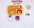 High Quality Lunch Box with three portions/Compartments Large size 1000ml Best Use for Office Gym School Diet Plan ,Household Student Lunch Box Large 1000ml, Lunch Box with three portions/Compartments. 
