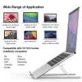 RAMEEZ MUNIR GONDAL Folding Laptop and Tab Stand | Alloy Stainless Steel | Adjustable. 
