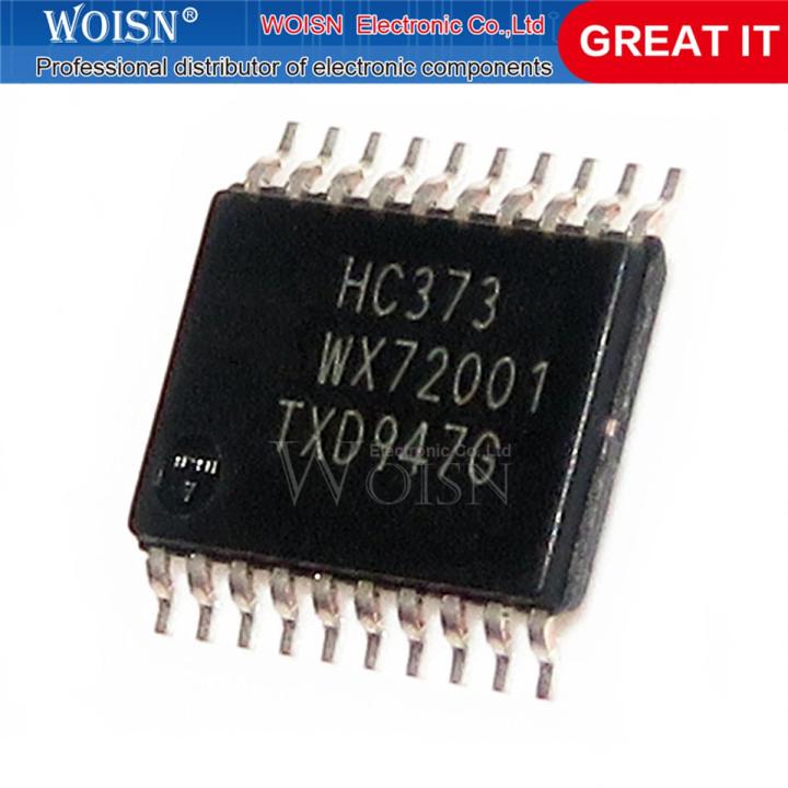 10pcs SN74HC373PWR SN74HC373 HC373 TSSOP-20