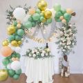 35 pcs 9 inch foji Green Latex Balloons without shinny for Birthday Party Graduation Baby Shower Wedding Decoration Olive Green Party Balloon. 