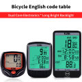 Bicycle Code Table Shuntung 548b Mountain Bike English Code Table 563b Road Speedometer Odometer Cycling Equipment ZHANGNA. 