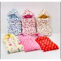 Hooded Baby Sleeping Bag/ Carry Nest in Fleece Fabric. 