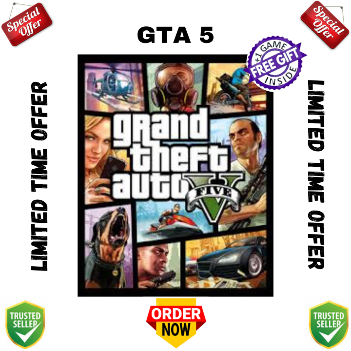 GTA V Game For PC with free Gift (Google Drive_ Mediafire