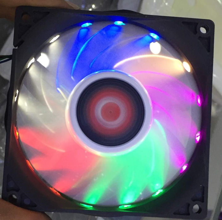 RGB LED Fans For Gaming Systems 80mm