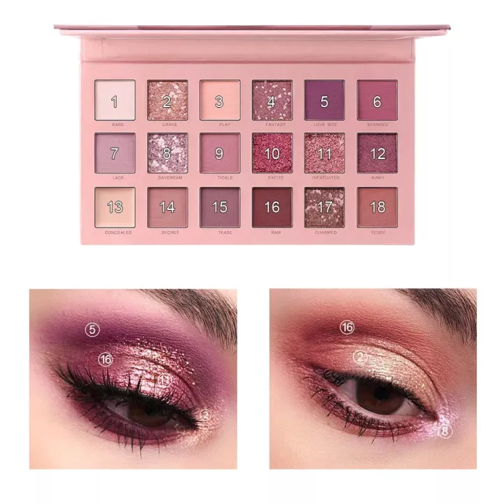 XQM%20Nude%20Eyeshadow%20Palette%2018%20Colors%20-%20Image%202