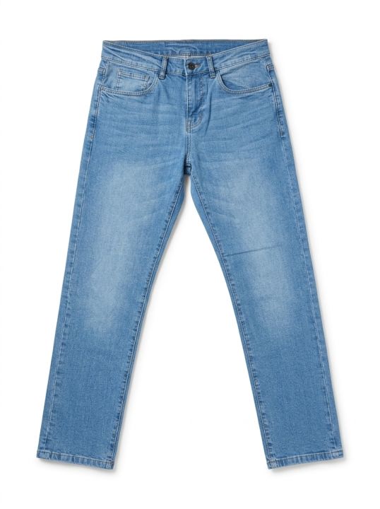 High Quality original denim Mid Blue jeans pant For Mens and Boys