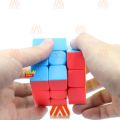 Super Quality Rubik's Cube 3×3x3 Professional Sticker less Multicolor 3-D combination puzzle Toys Magic Puzzle For Children Kids Gift. 