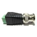 10Pcs Male Metal BNC Connector with DC Connector Plug Screw Terminal. 