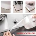 Kitchen Sink Waterproof Mildew Strong Self-adhesive Transparent Tape Bathroom Toilet Crevice Strip Self-adhesive Pool Water Seal Protector. 