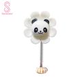Vibration Car Decoration Quirky Car Dashboard Decorations Cute Cartoon Animal Flower Ornament for Vibrant Car Accessory Home Office Desk Décor Spring Loaded Car Ornaments. 