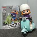 Musical Joy with the Tide Flow Motor Scooter Car - Perfect for Kids. 